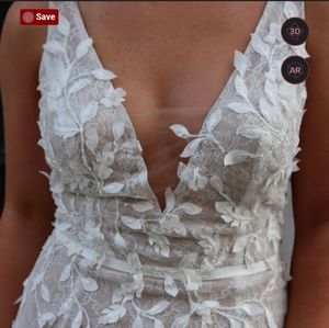 Melissa Sweet Style MS251223 Wedding Dress Size 6 NEVER ALTERED